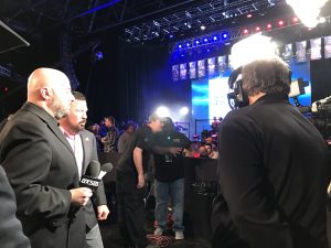 Michael Schiavello and Pat Miletich going live